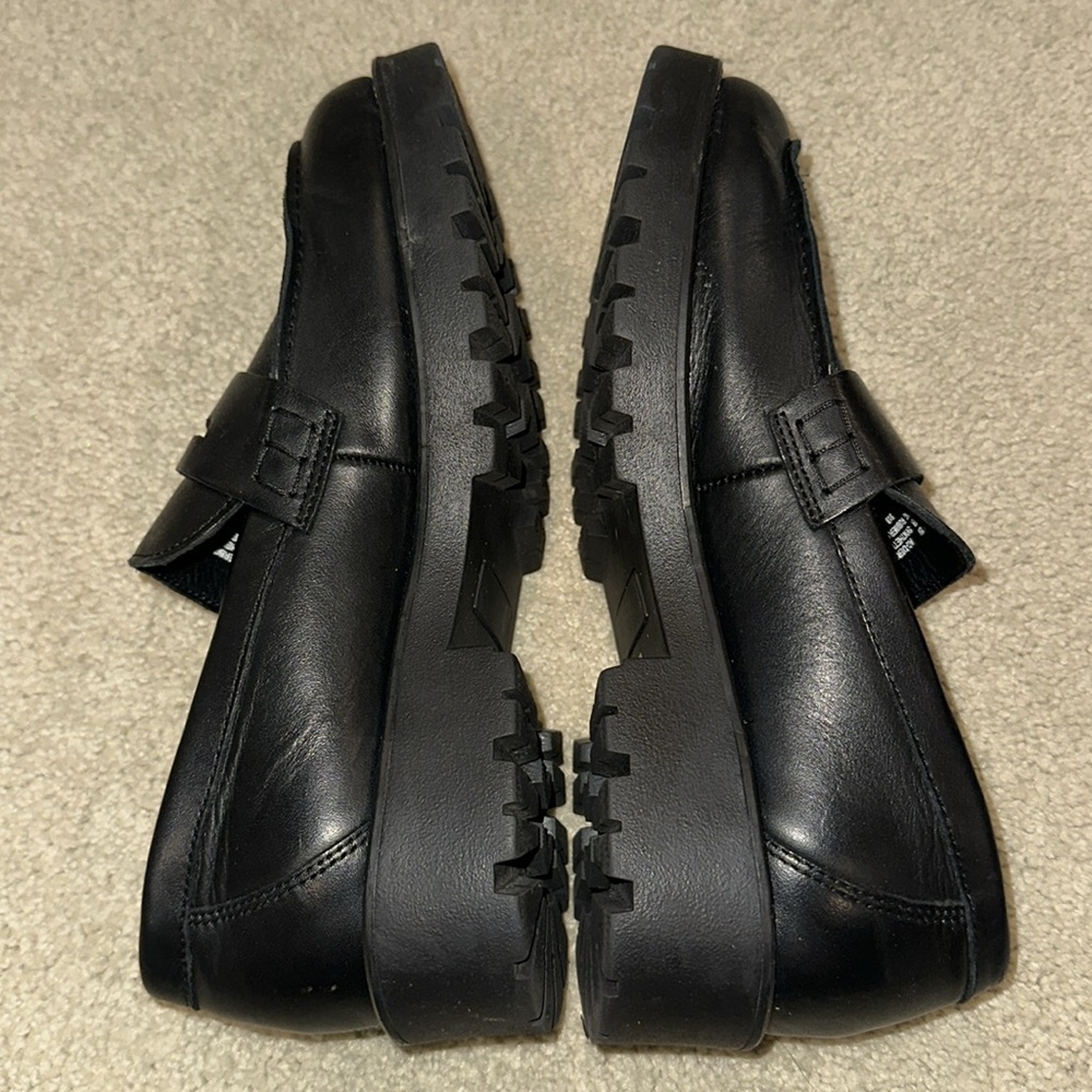 Aqua Loafers with Rhinestones - Picture 3 of 6